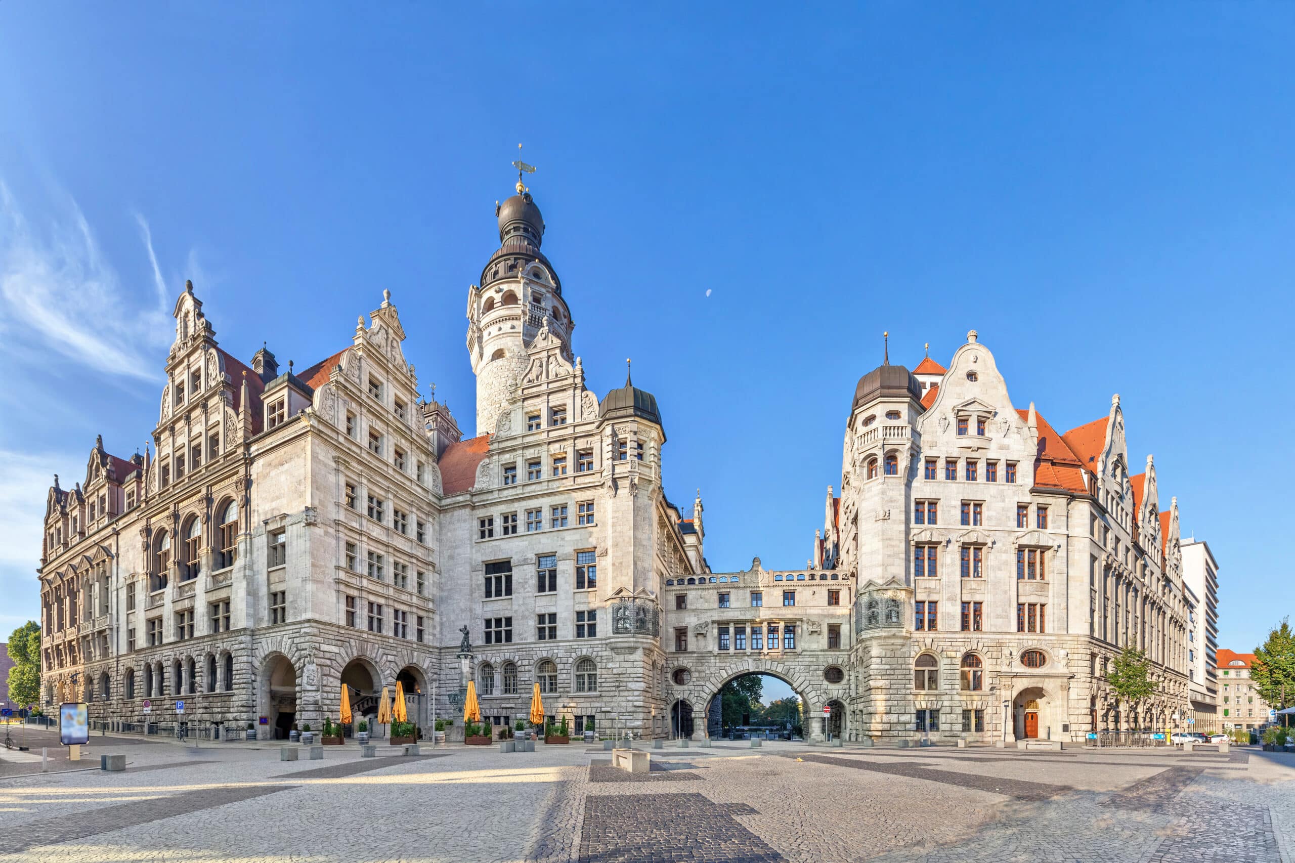 Neues Rathaus in Leipzig